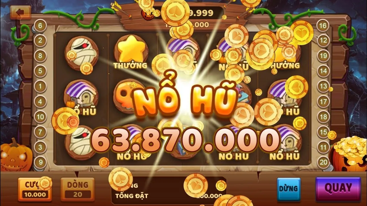 Nổ Hũ nohu88 – Phụ nữ ăn mừng chiến thắng jackpot